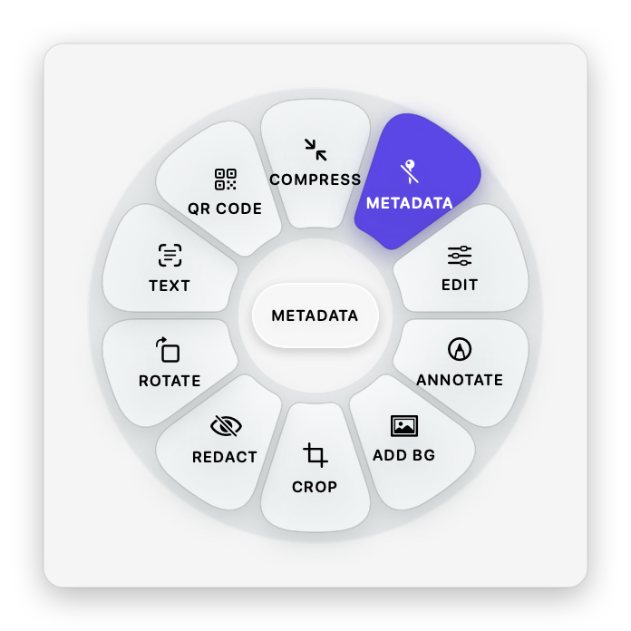 The Tools wheel in English